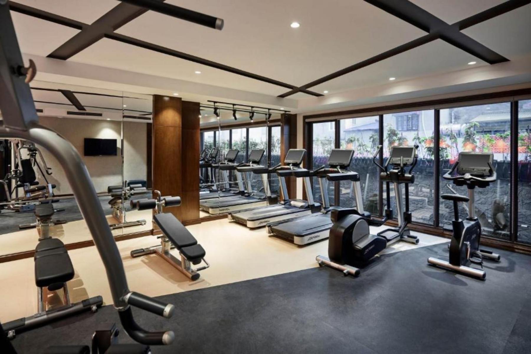 phòng gym của Peridot Grand Luxury Boutique Hotel