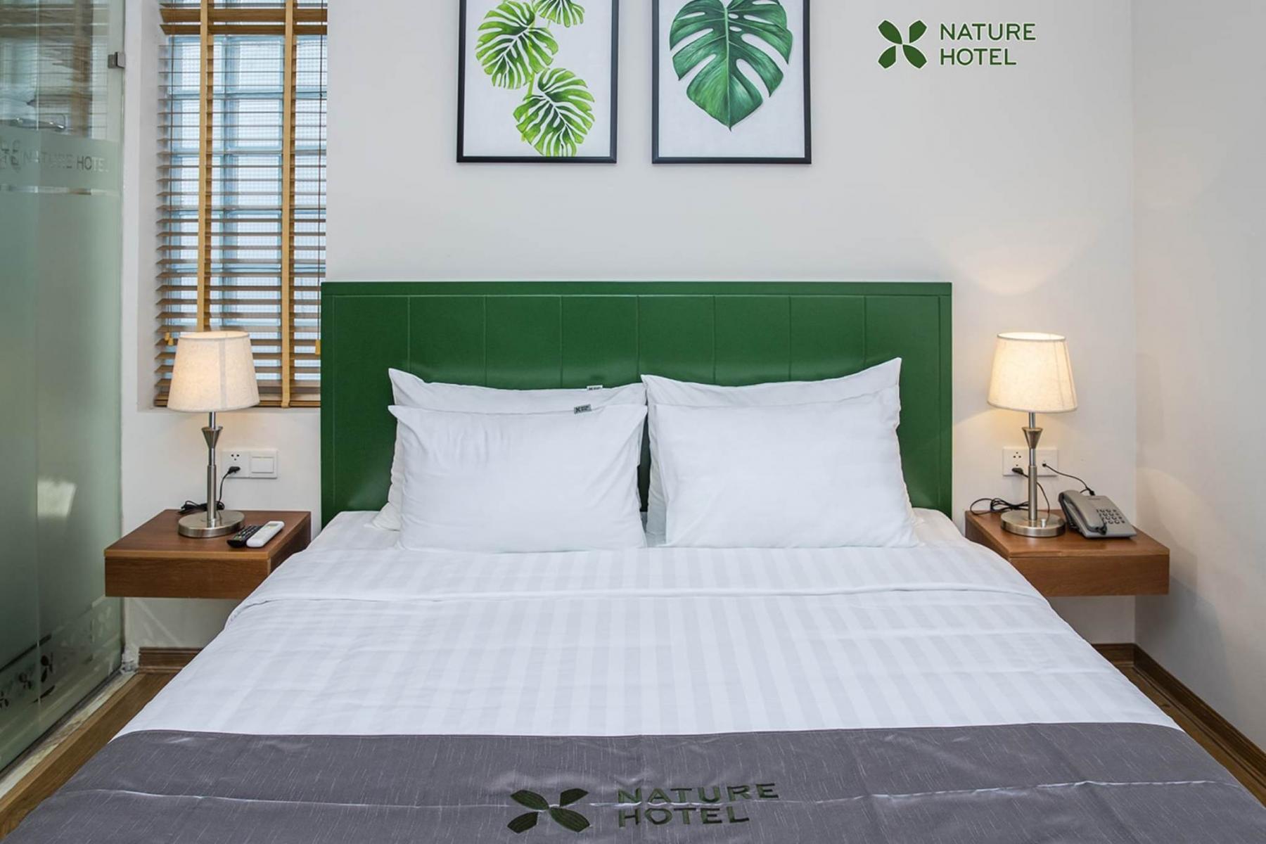 Thiết kế hiện đại phòng superior tại Nature Hà Nội Hotel 