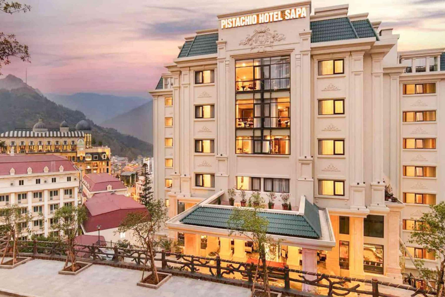 Kiến trúc khách sạn Pistachio Hotel Sapa