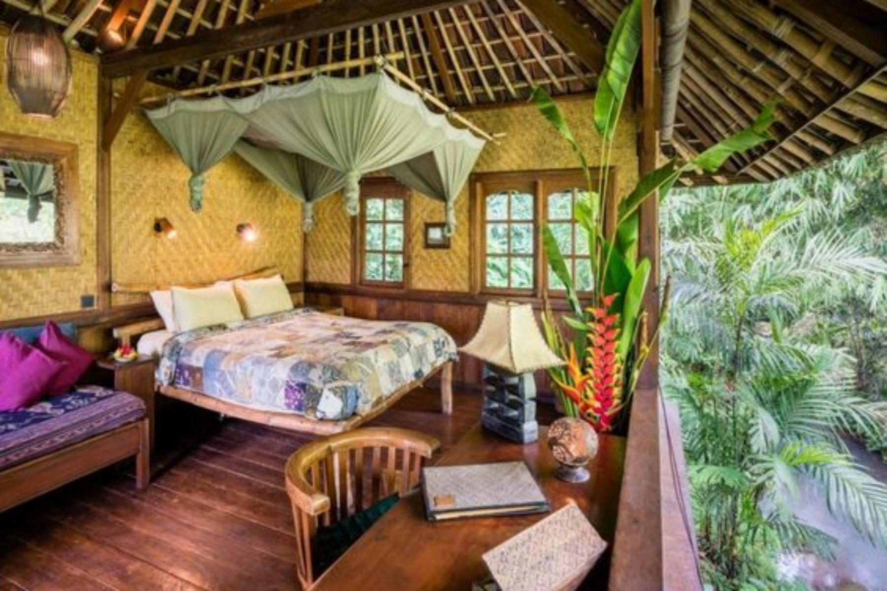 Mẫu thiết kế phòng homestay đẹp Boho