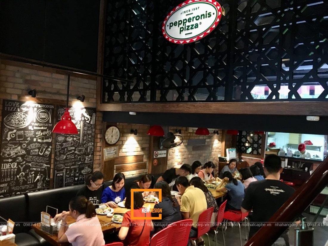 Kinh nghiệm thiết kế nhà hàng Pizza