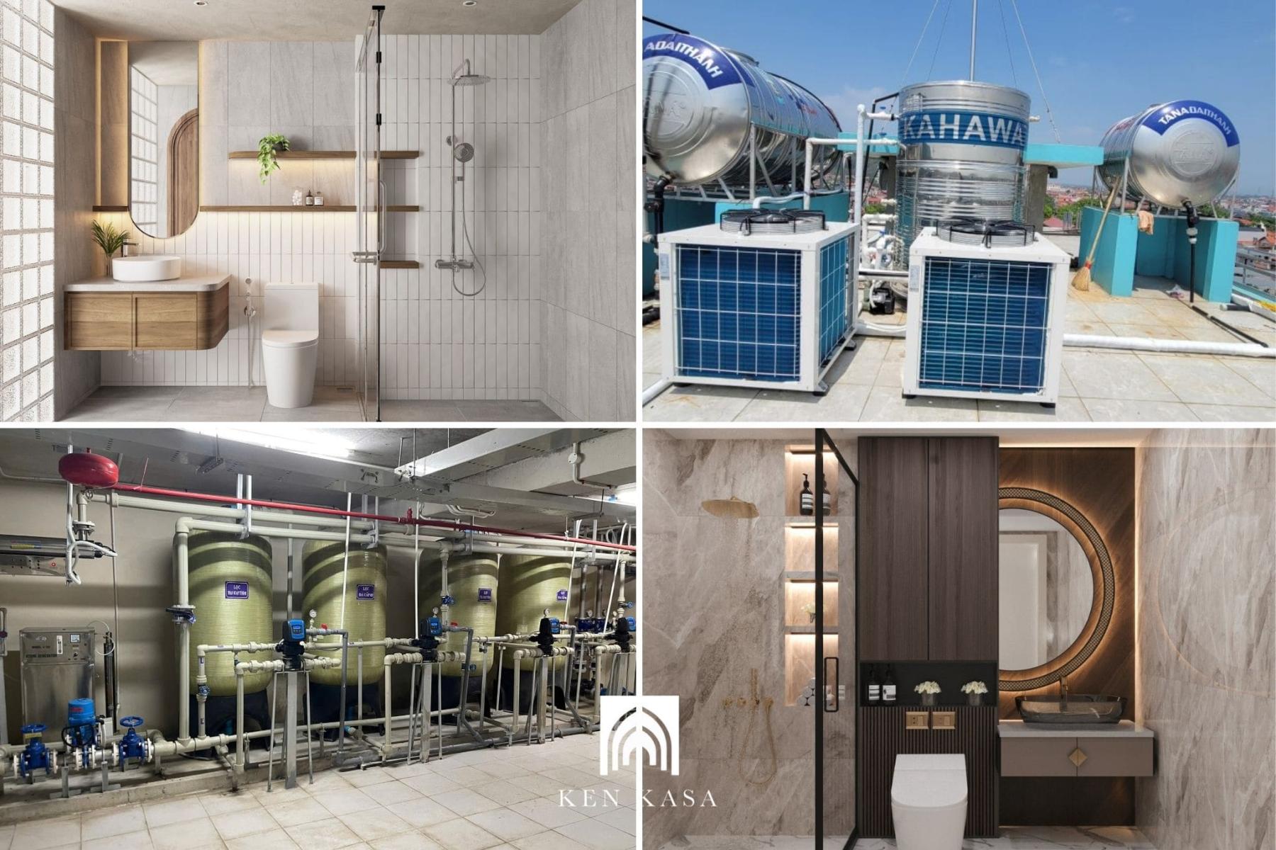 Cải tạo hệ thống nước & phòng vệ sinh