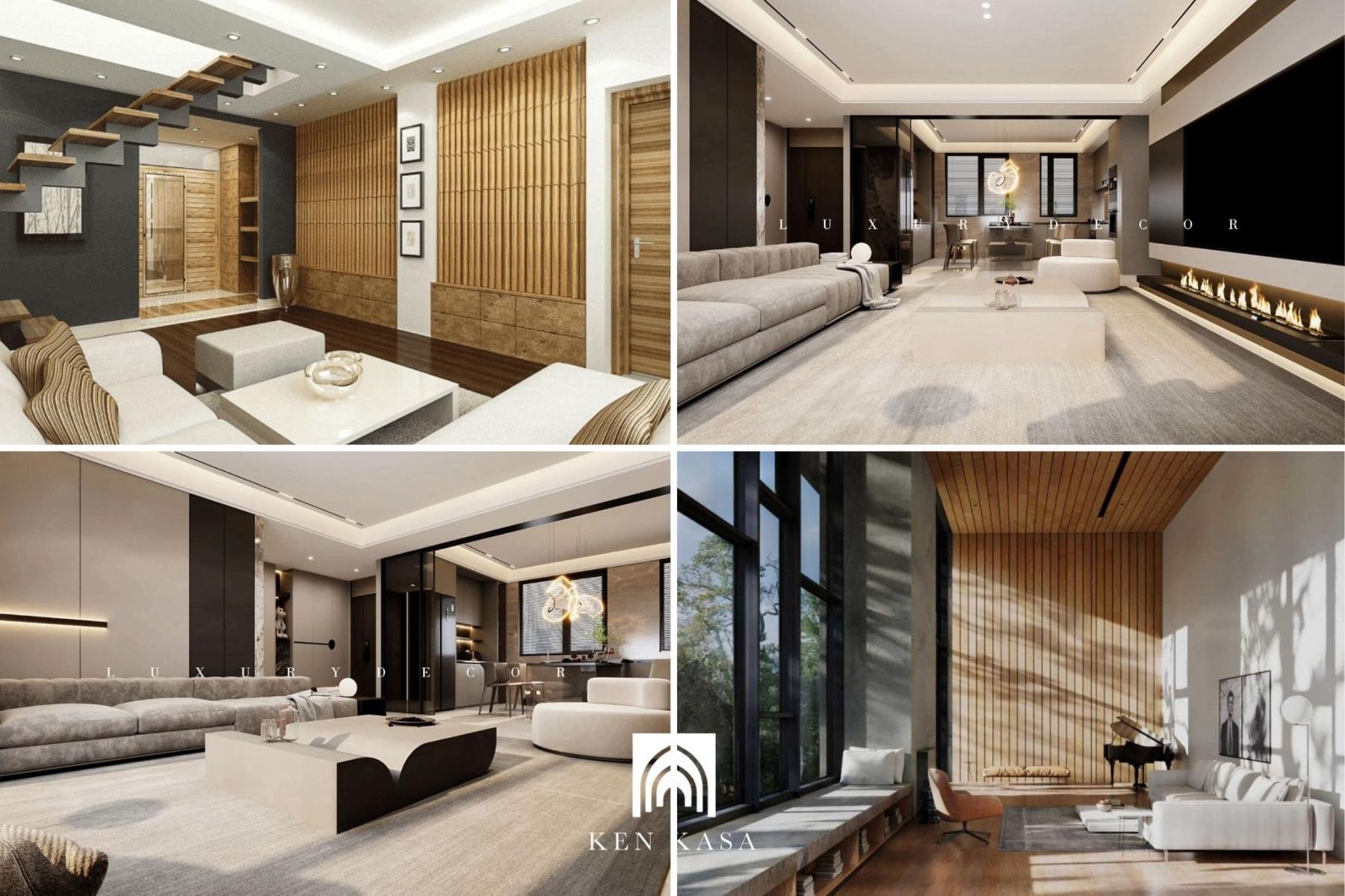 Chất liệu và kiểu dáng nội thất