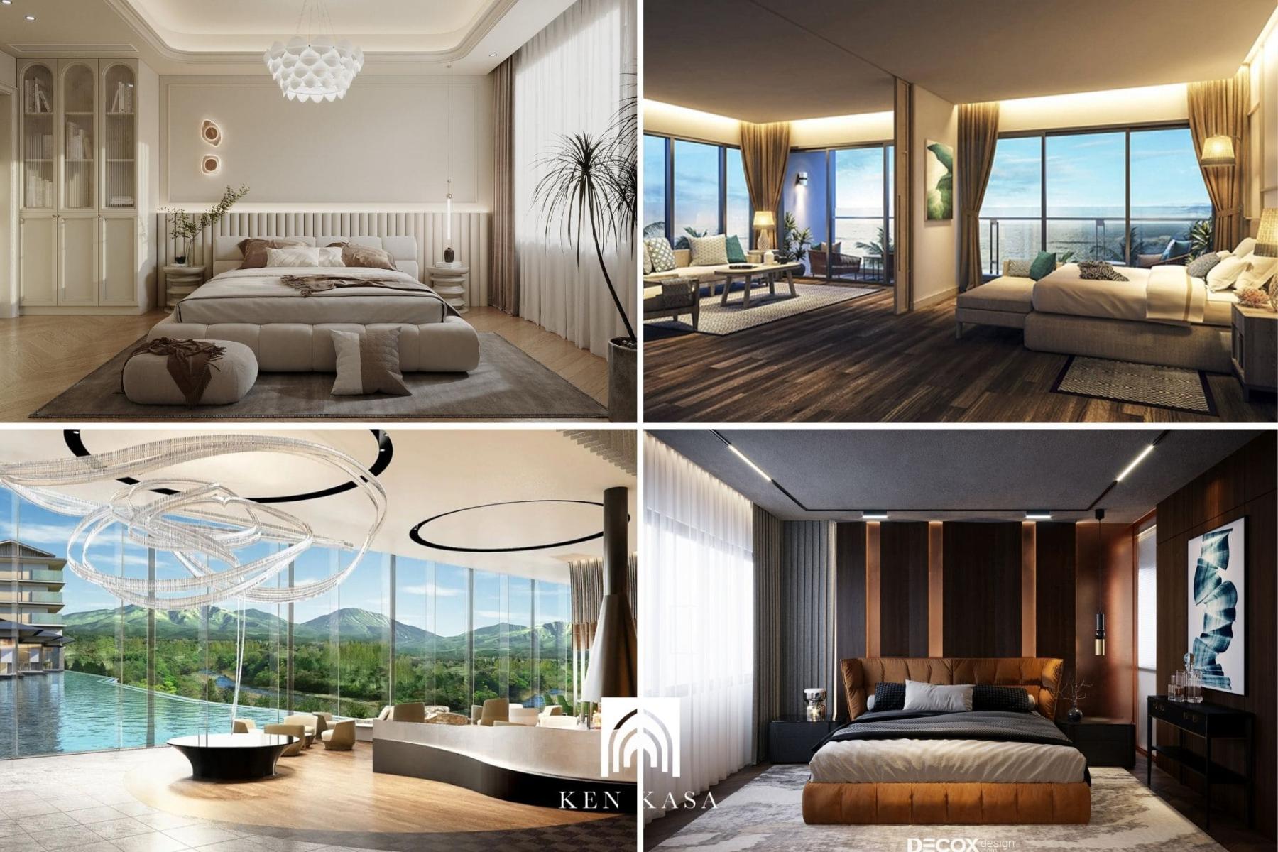 Thiếu đồng bộ giữa phòng ngủ và các khu vực khác