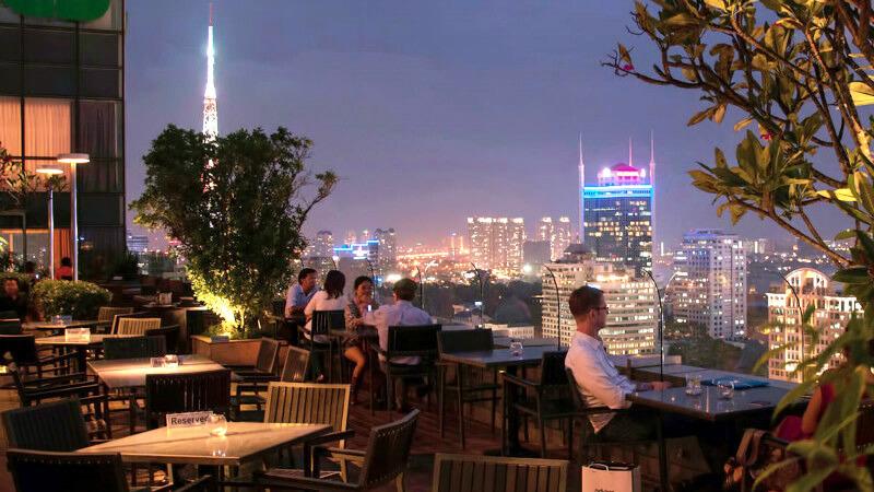 Bí quyết thiết kế nhà hàng rooftop