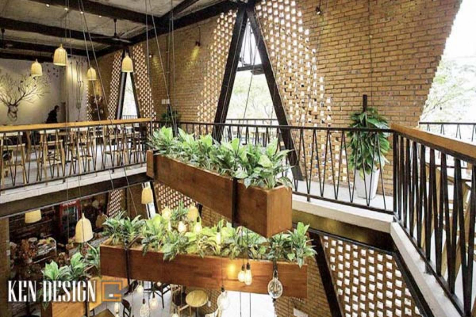 chi phí thiết kế quán cafe khung thép