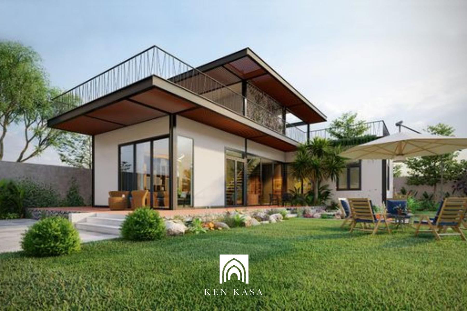 Cấu tạo của nhà vườn khung thép