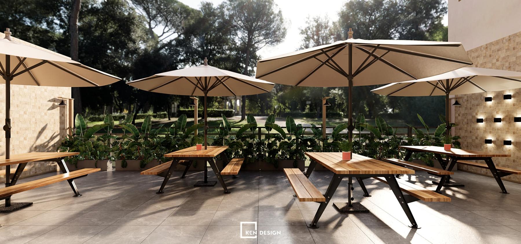 Dự án thiết kế Sun Vietnam Coffee and Tea