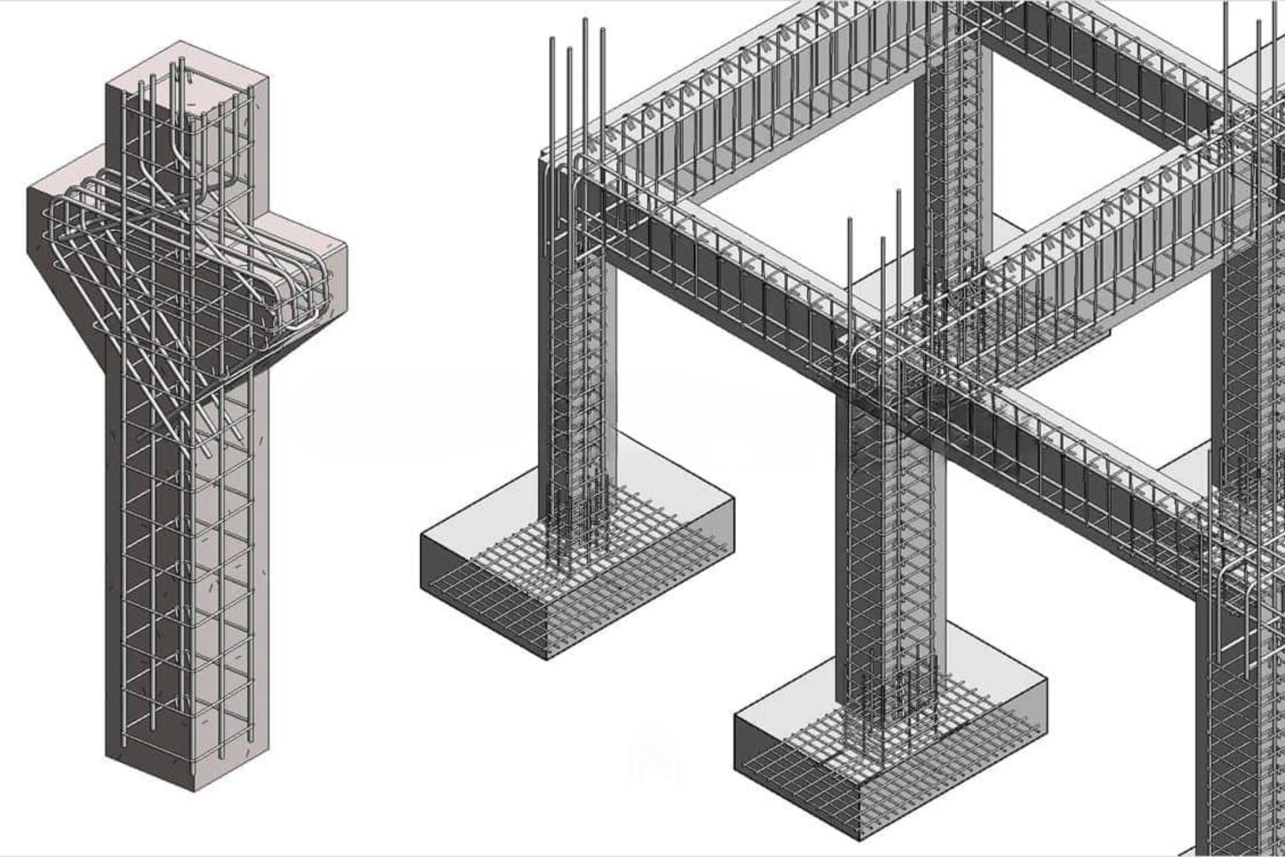 Can thiệp sai v&agrave;o hệ dầm, cột khi thay đổi mặt bằng