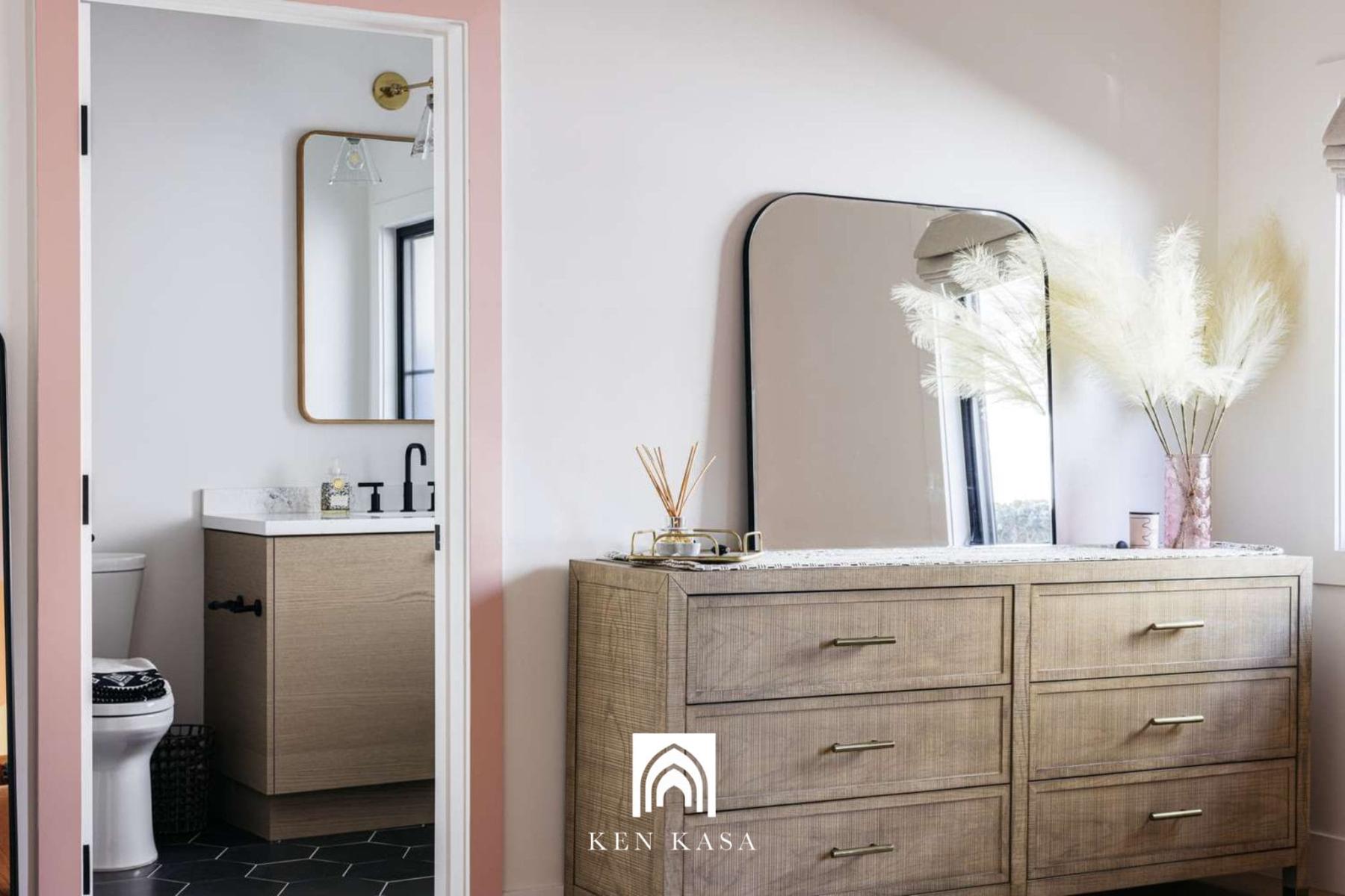 Sử dụng gương lớn để tăng chiều s&acirc;u v&agrave; hiệu ứng kh&ocirc;ng gian