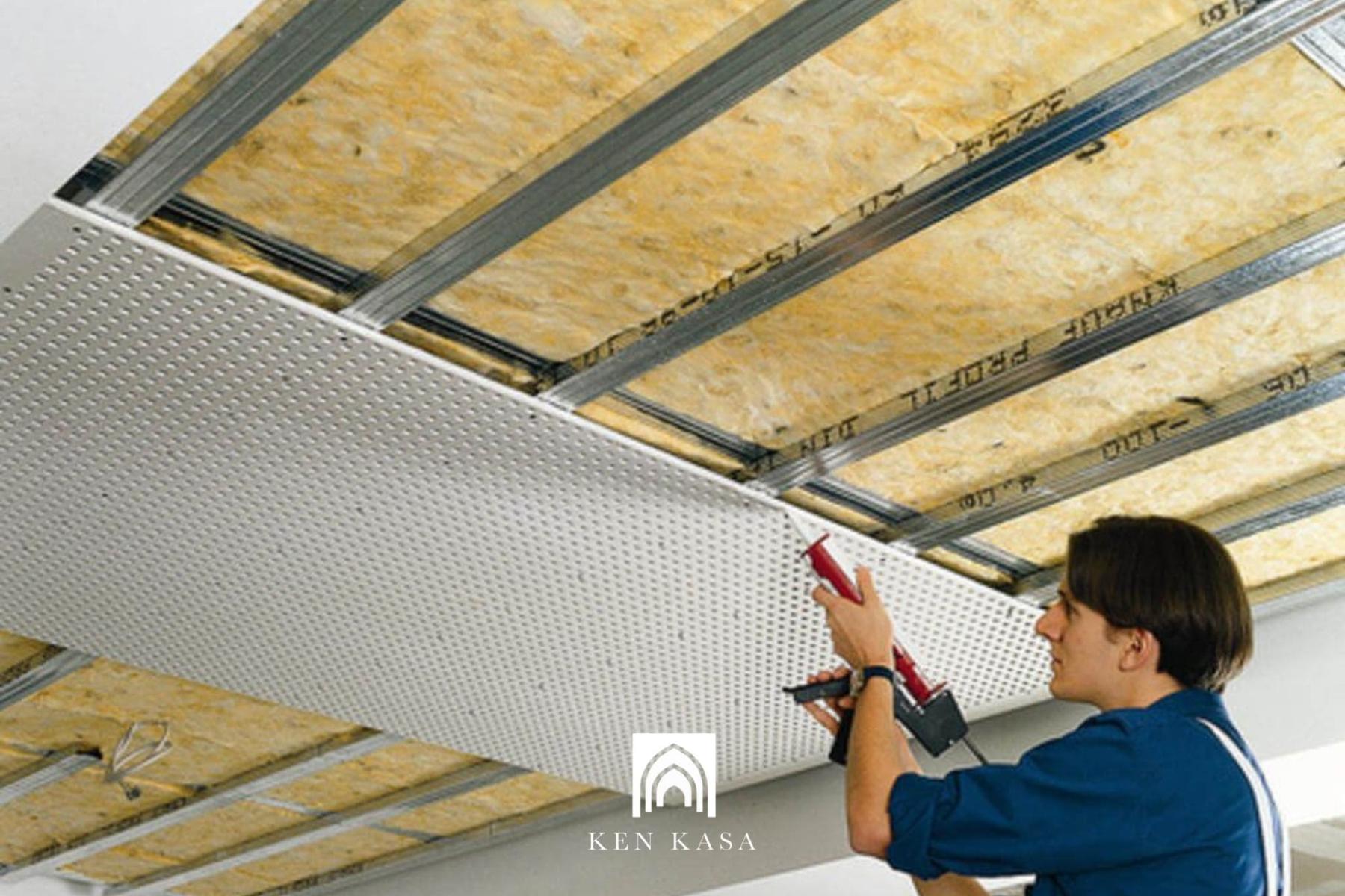 Tấm thạch cao c&aacute;ch &acirc;m