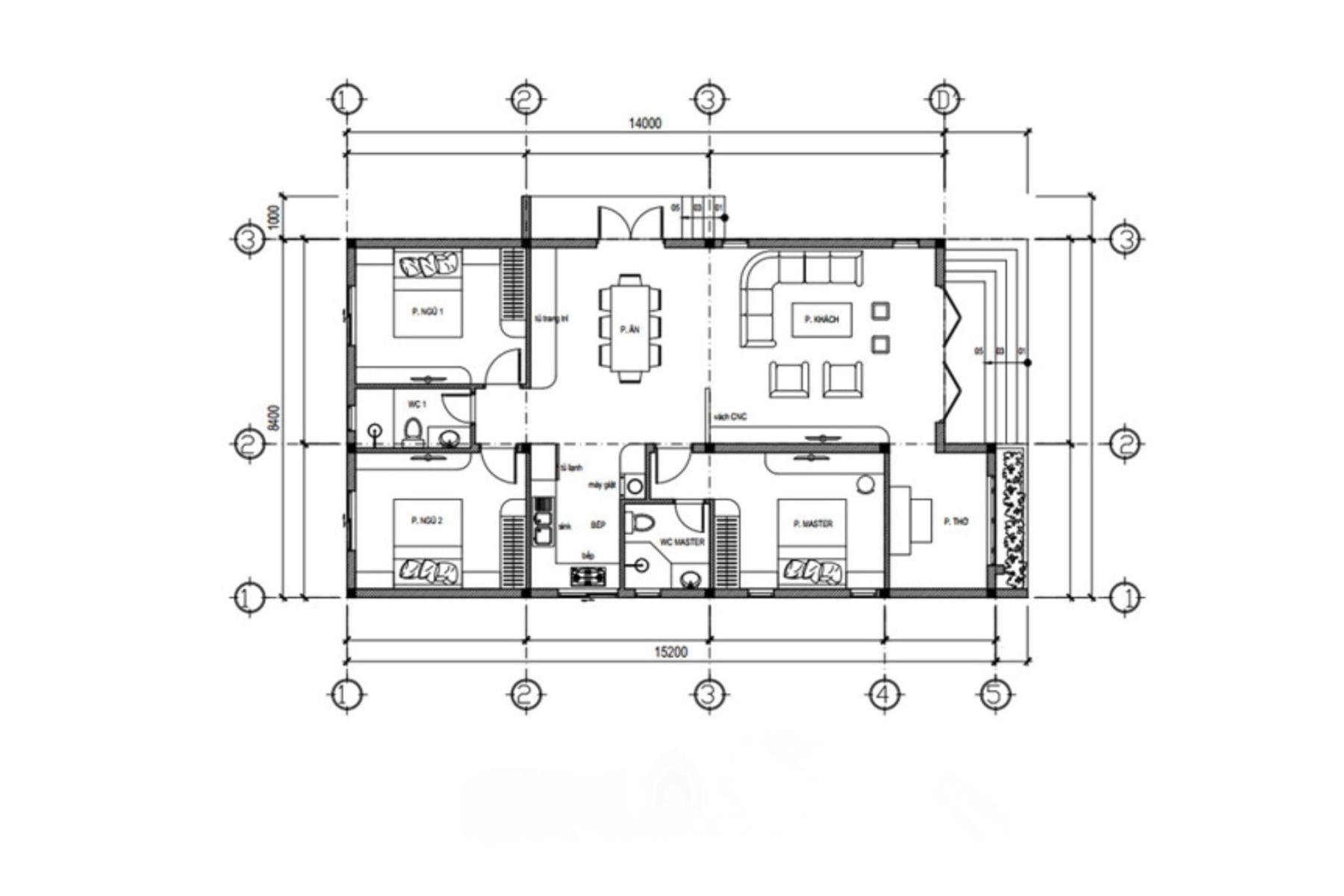 Tổ chức lại mặt bằng theo hướng tối giản