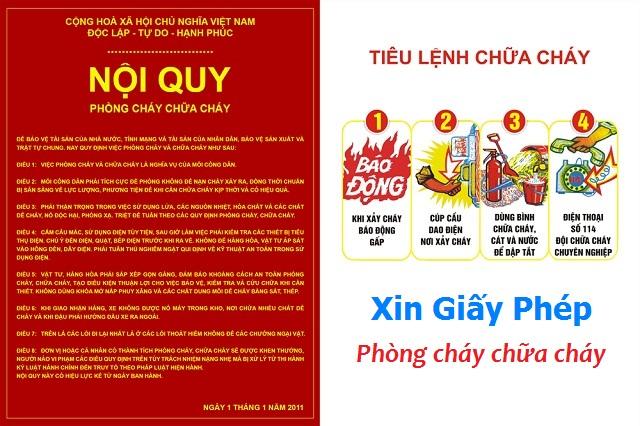 Phòng cháy chữa cháy cho quán Bar, Pub