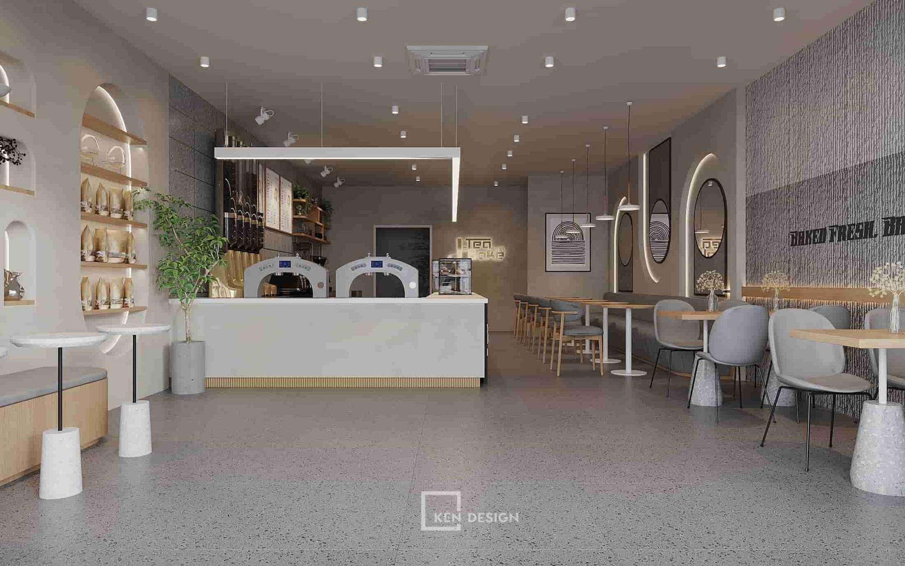 Quán cafe J Tea & Bake tại Mỹ