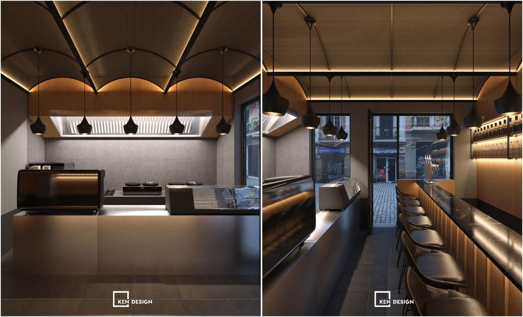 Thiết kế quán pub tại Barcelona