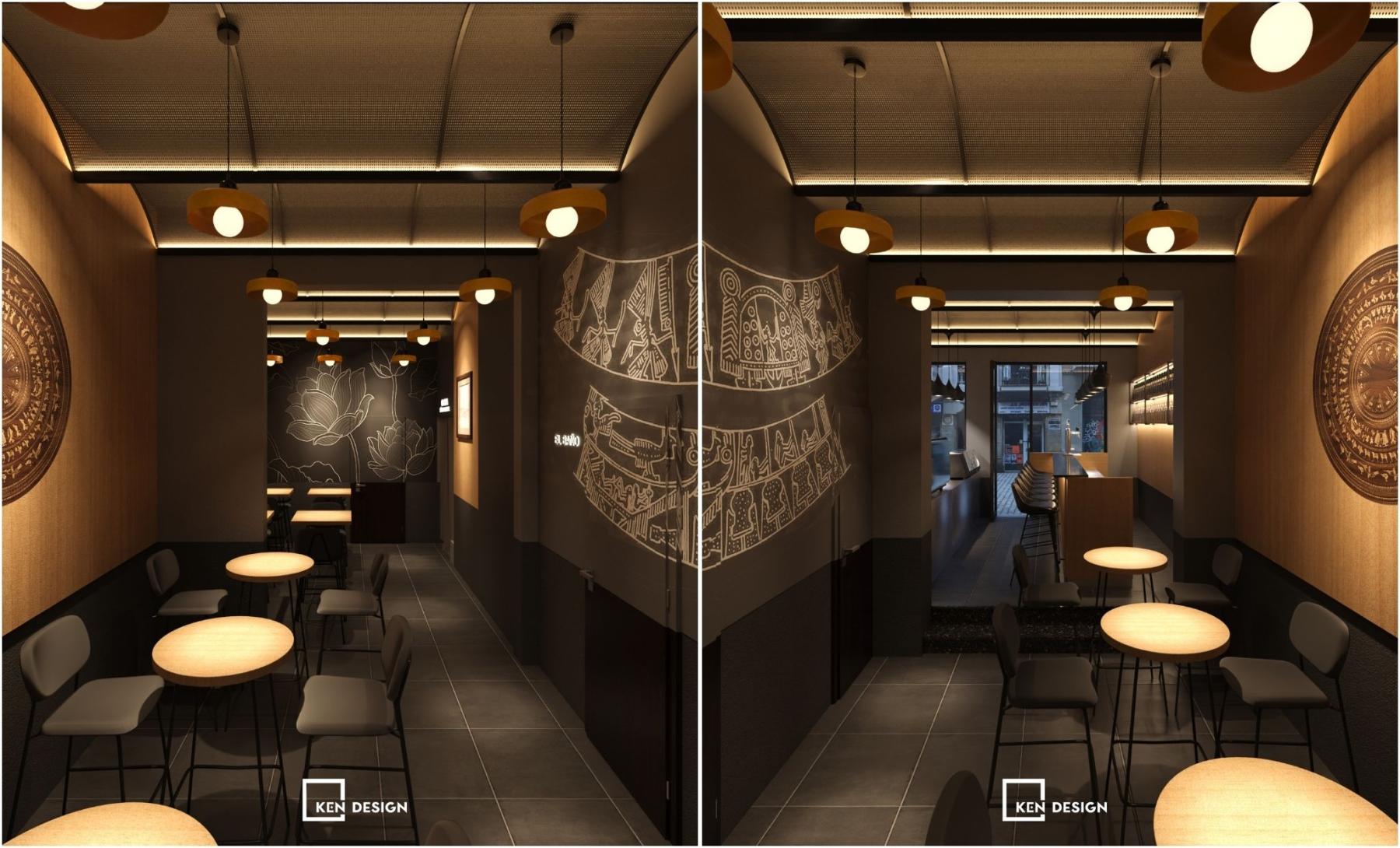 Thiết kế quán pub tại Barcelona