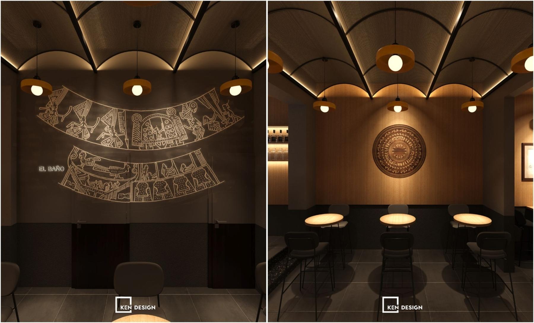 Thiết kế quán pub tại Barcelona