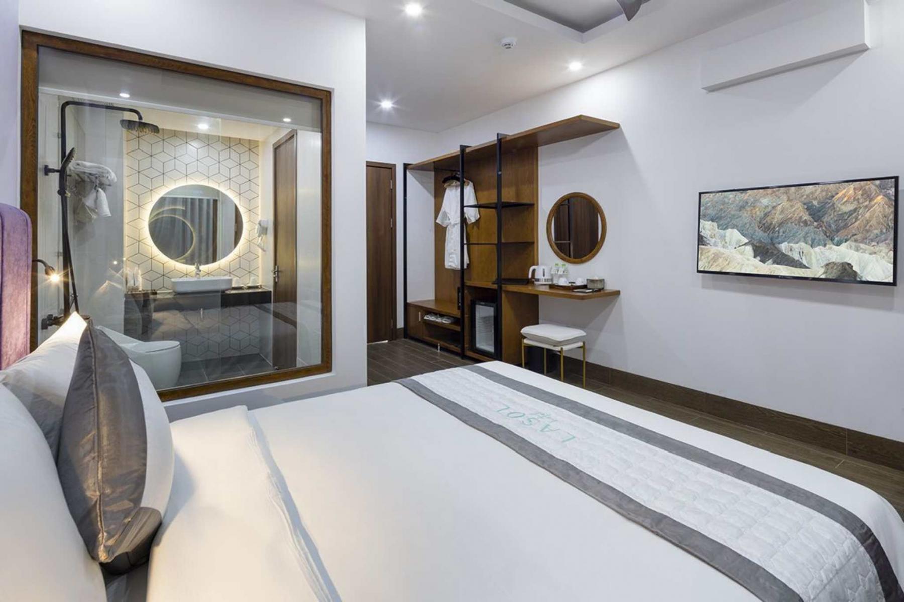 Không gian Attic Senior Suite của Lasol Boutique Hotel Đà Lạt 