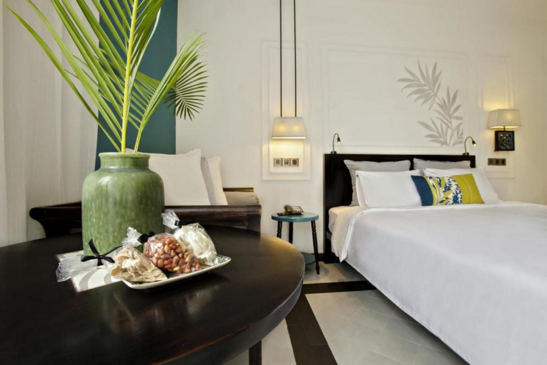 hành lang của Maison Vy Hotel Hội An