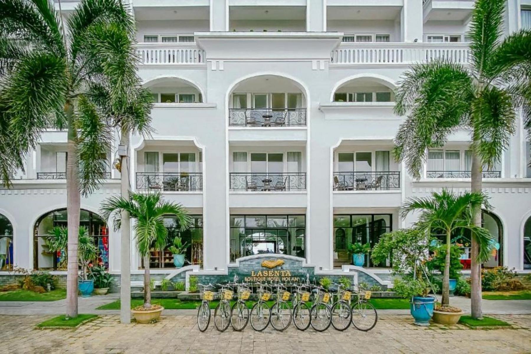 mặt tiền của Lasenta Boutique Hotel Hoian