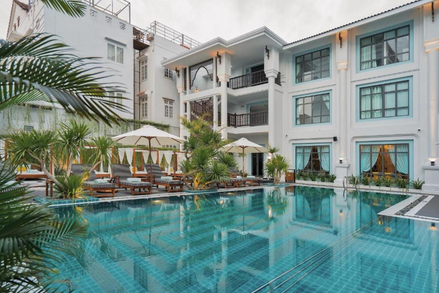 bể bơi của Anio Boutique Hotel Hoian