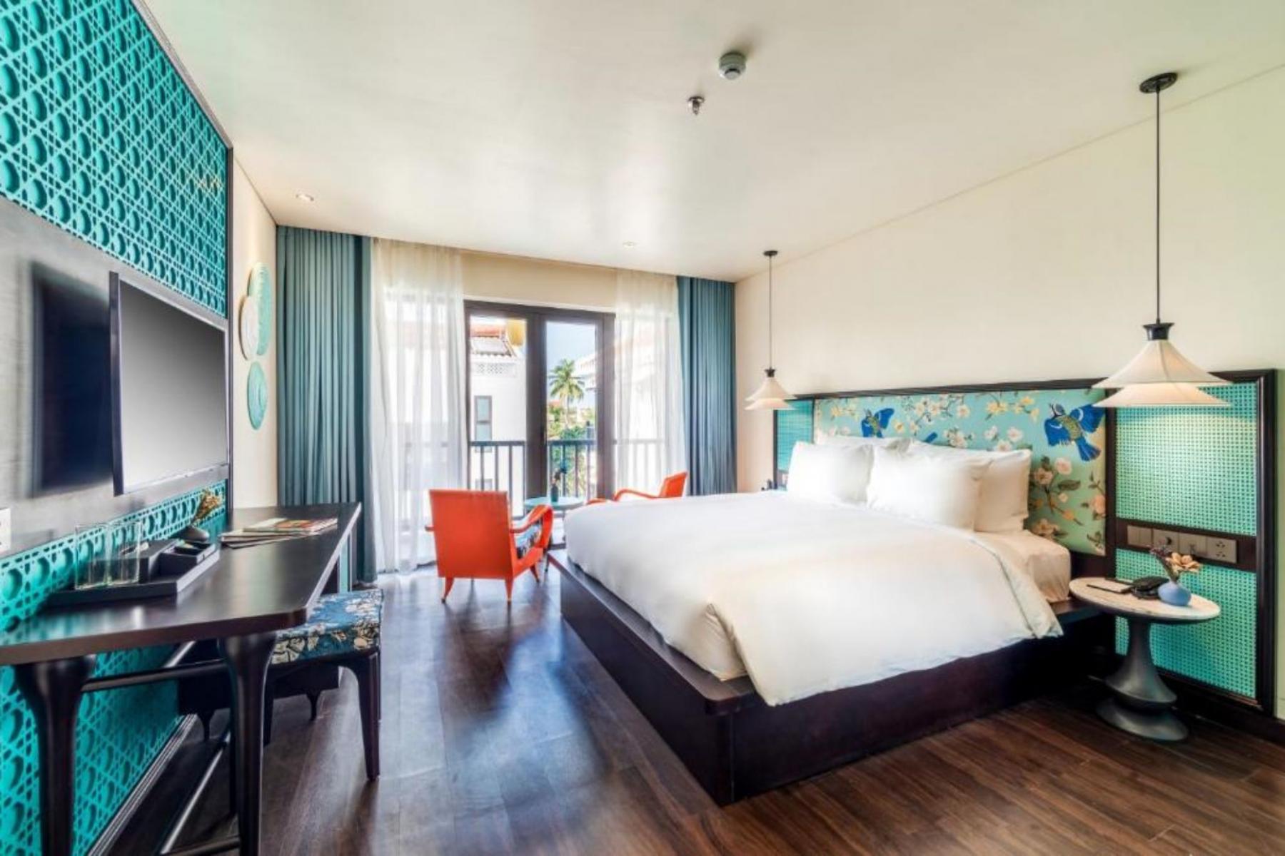 phòng deluxe của De An Hotel Hội An