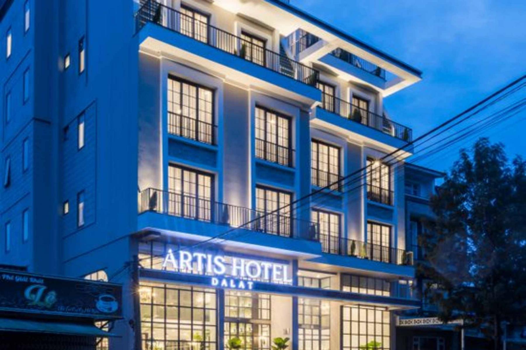 Kiến trúc ngoại thất của Artis Hotel Đà Lạt 