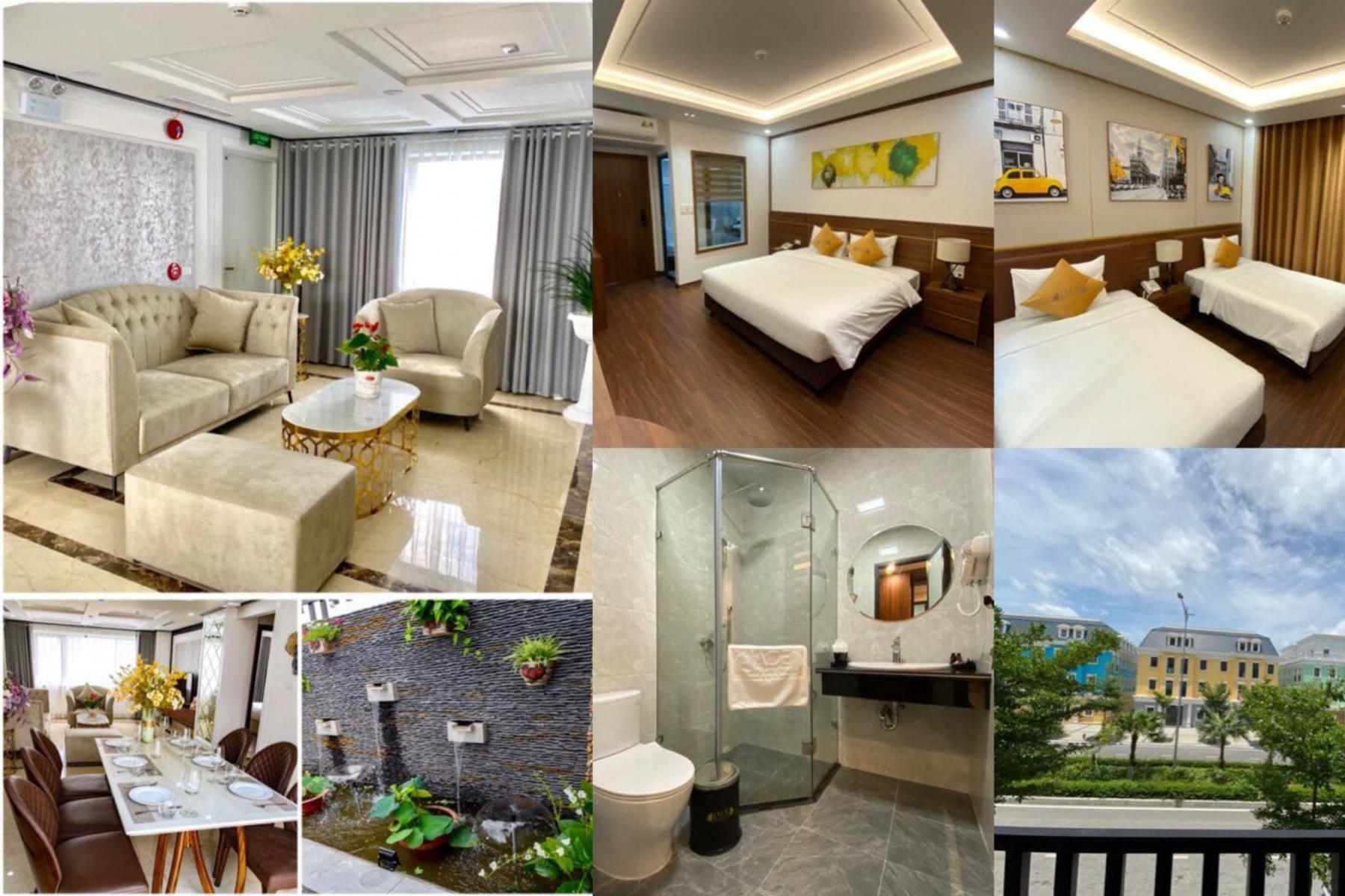 Không gian trong phòng ngủ của Jade Ha Long Hotel