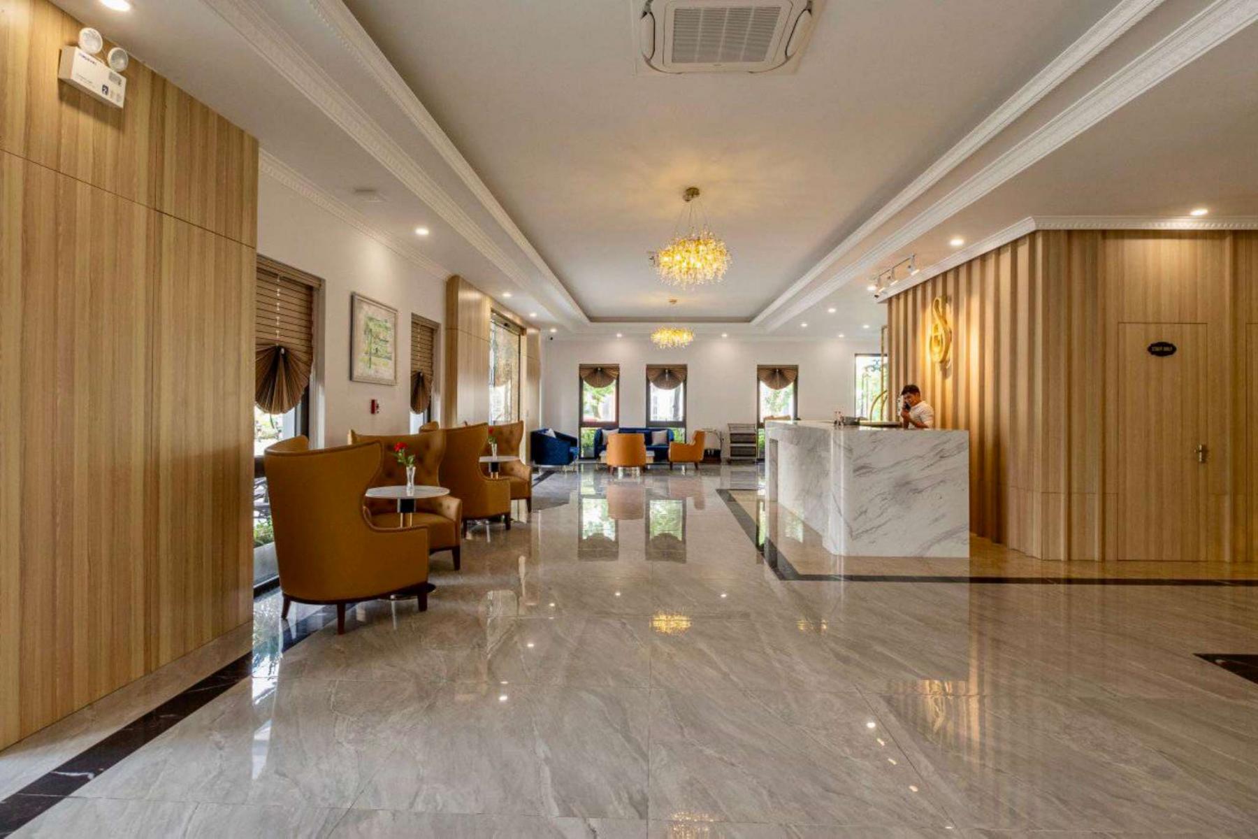 Không gian sảnh chính của khách sạn Sun Diamond Hotel Ha Long