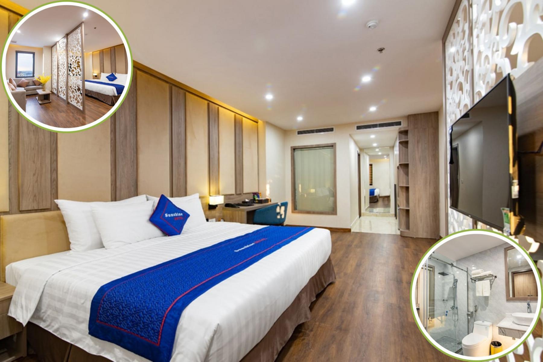 Đây là hạng phòng cao cấp của Sunshine Hotel Móng Cái