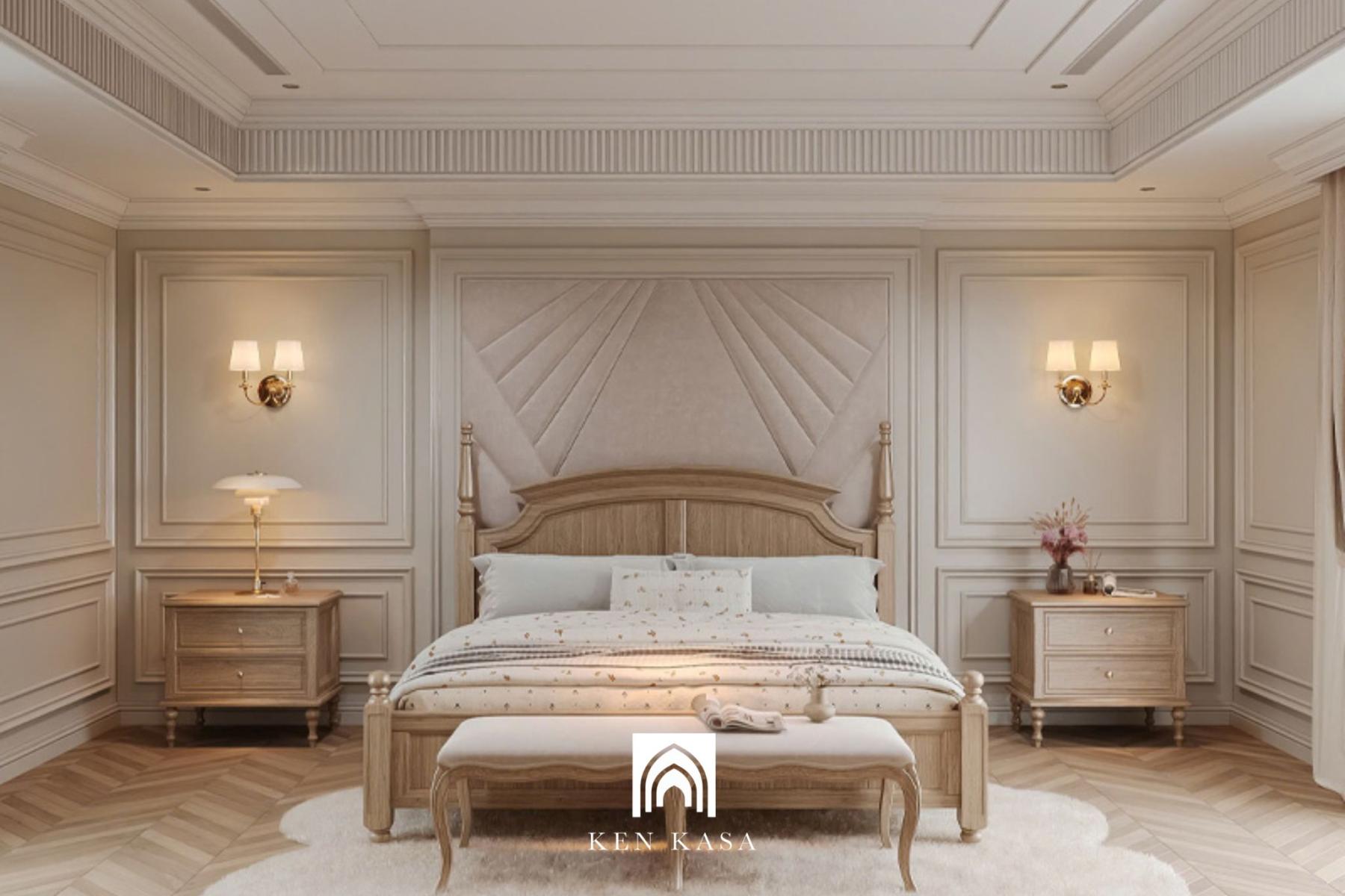 Giường ngủ tân cổ điển