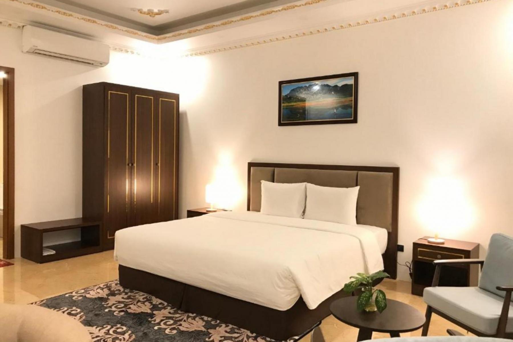 phòng deluxe của Trang An International Hotel