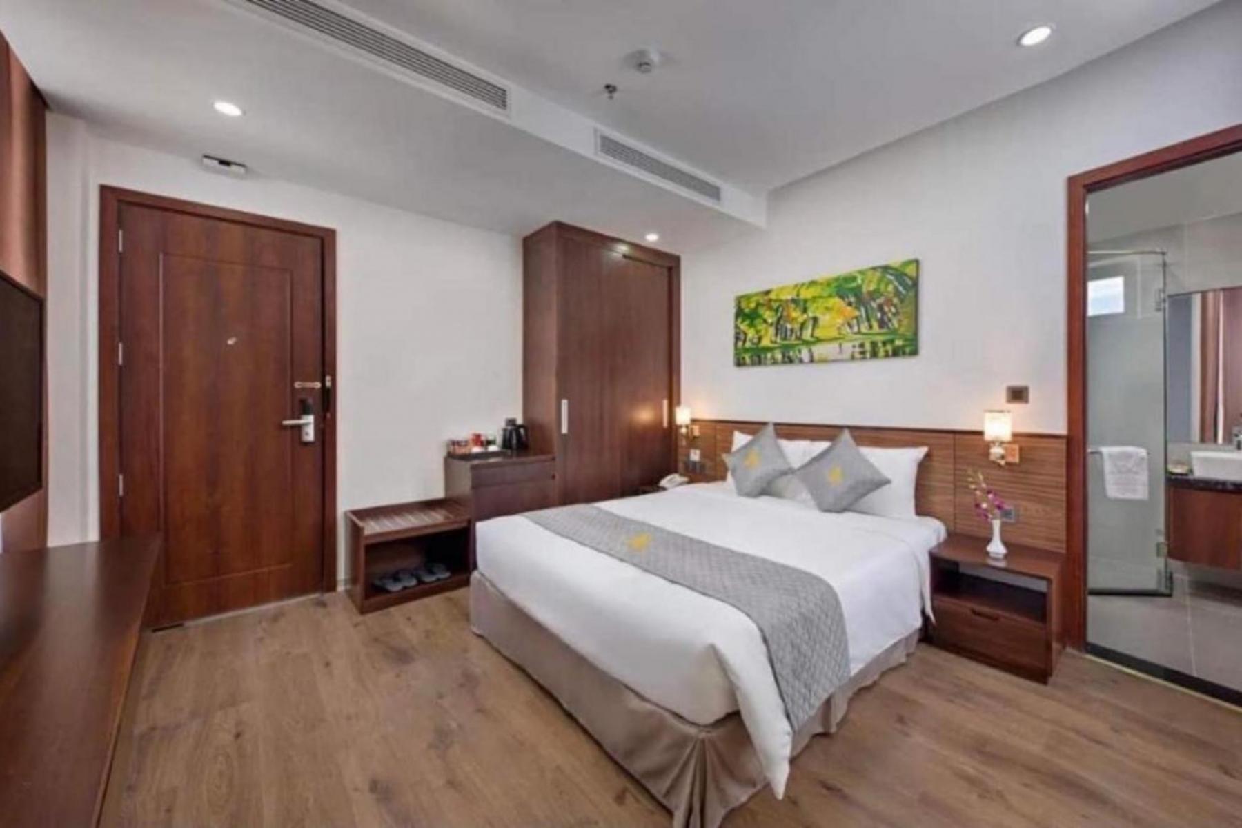 deluxe giường đôi của Diamond Beach Hotel