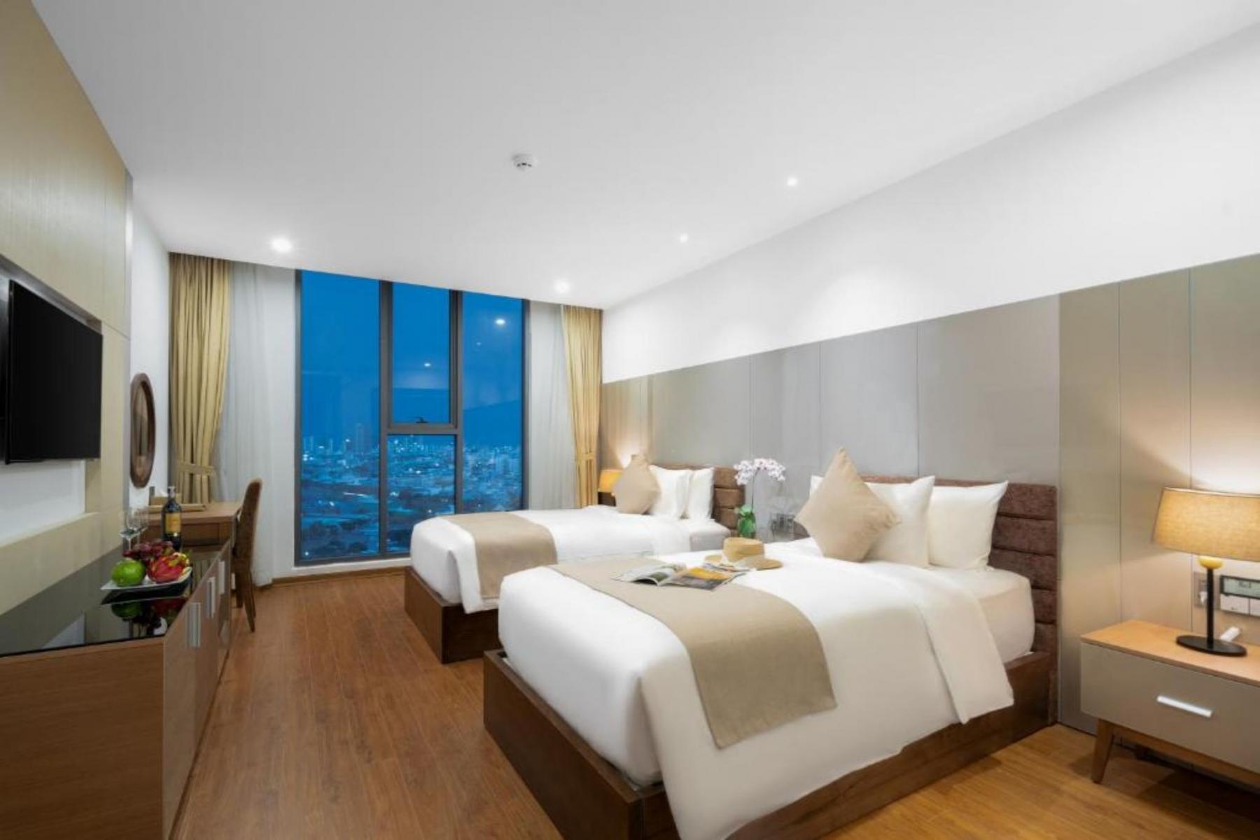 Phòng premium twin của Alan Sea Hotel Da Nang 