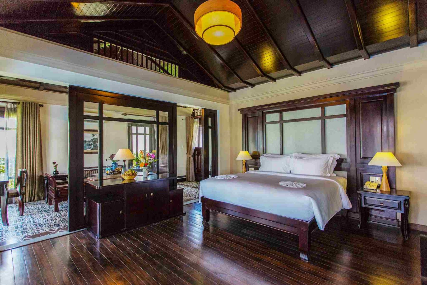 Không gian nghỉ ngơi tại Beach Front Pool Villa