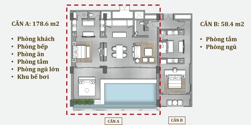 Thiết kế lock-off tại Regent Phú Quốc