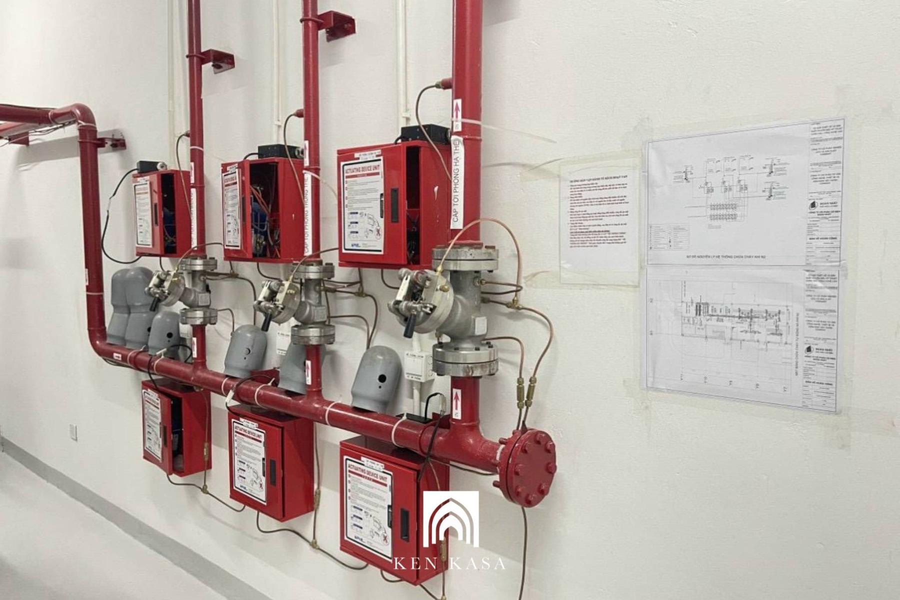 Hệ thống cấp nước đáp ứng tiêu chuẩn của hệ thống chữa cháy 