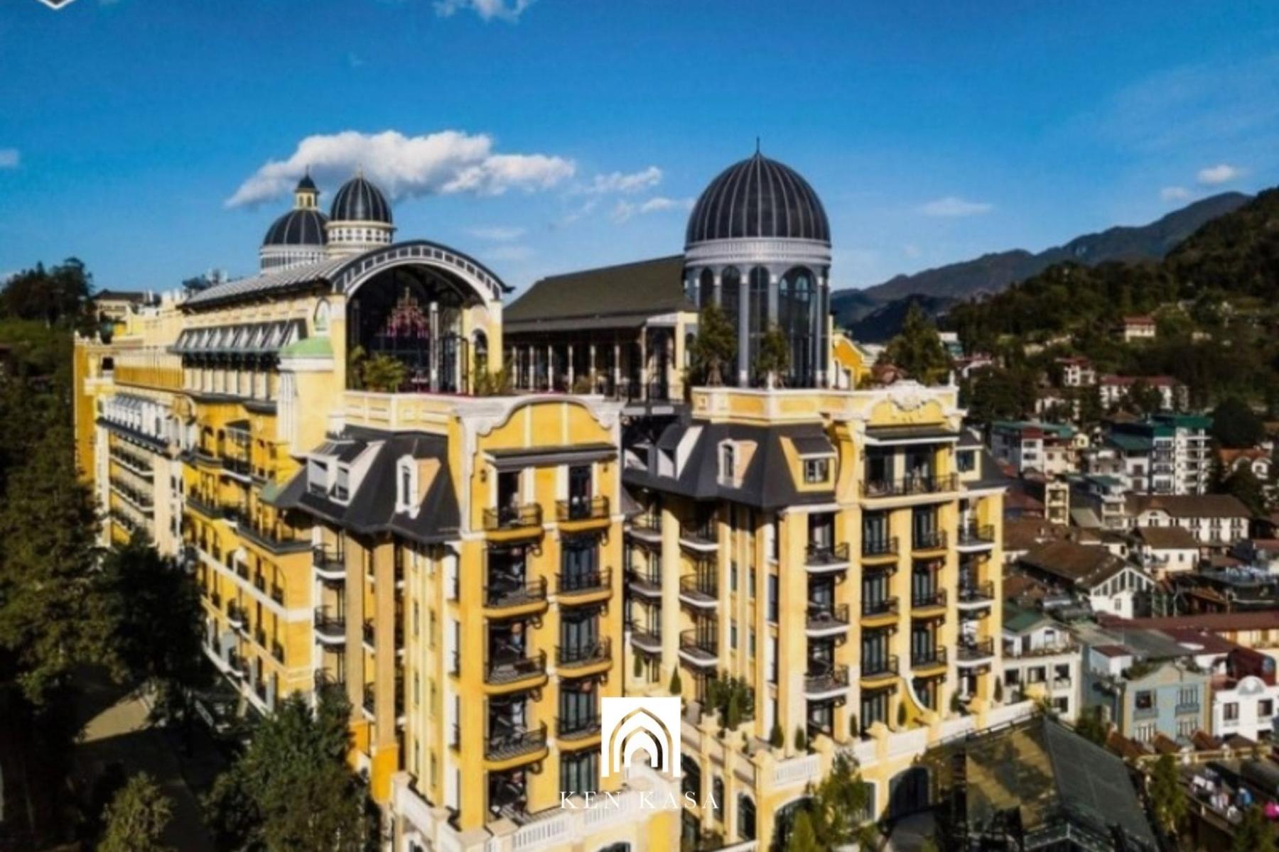 Phong cách Indochine khách sạn 8 tầng