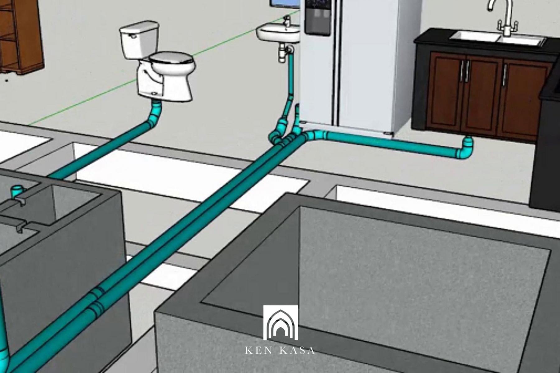 Tách riêng hệ thống thoát nước mưa và đảm bảo không rò rỉ 