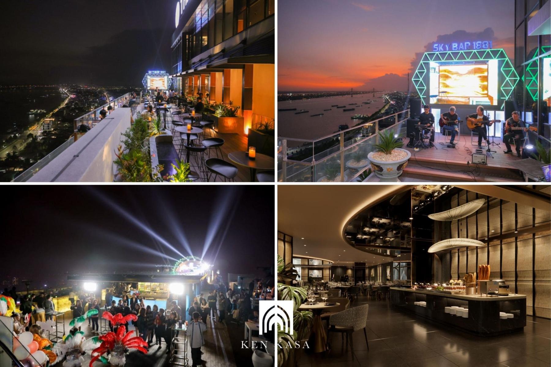 Tận dụng tầng cao cho không gian VIP và tiện ích 