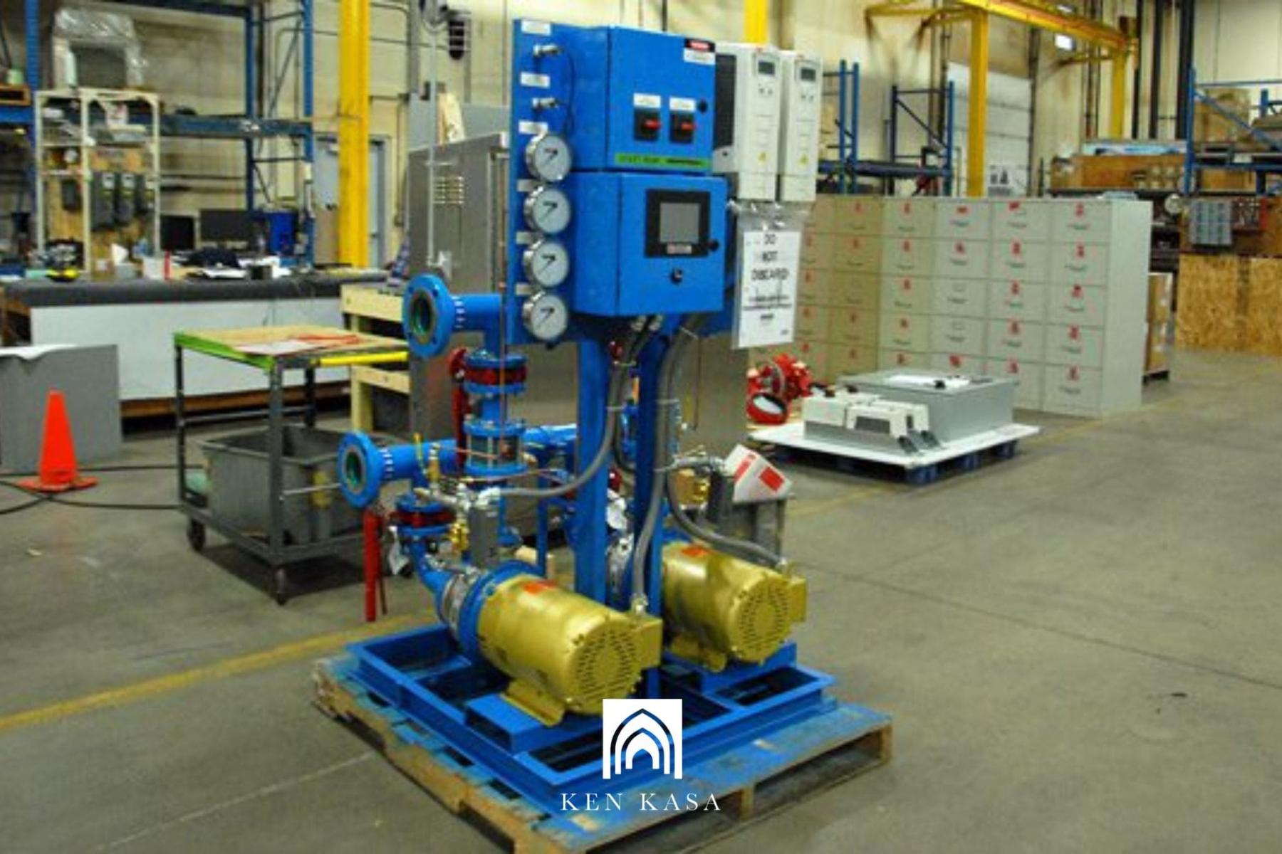 Tích hợp thiết bị điều chỉnh áp lực nước 