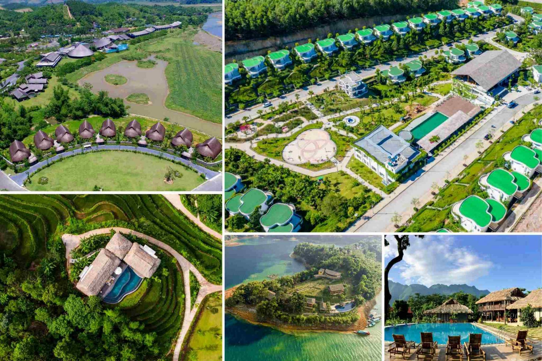 Các mẫu thiết kế resort đẹp tại Hòa Bình