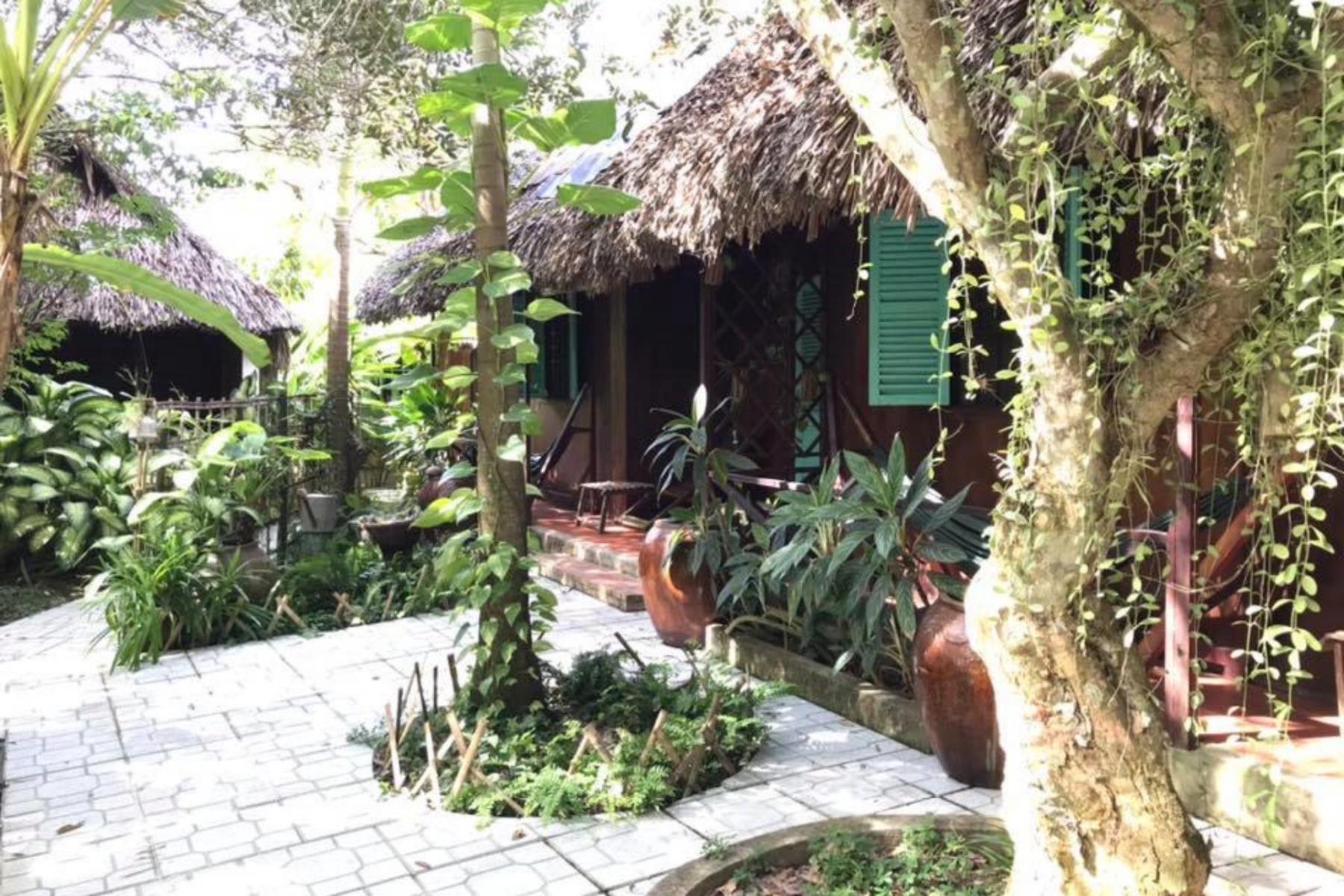 jardin du mekong mẫu nhà vườn homestay giá rẻ