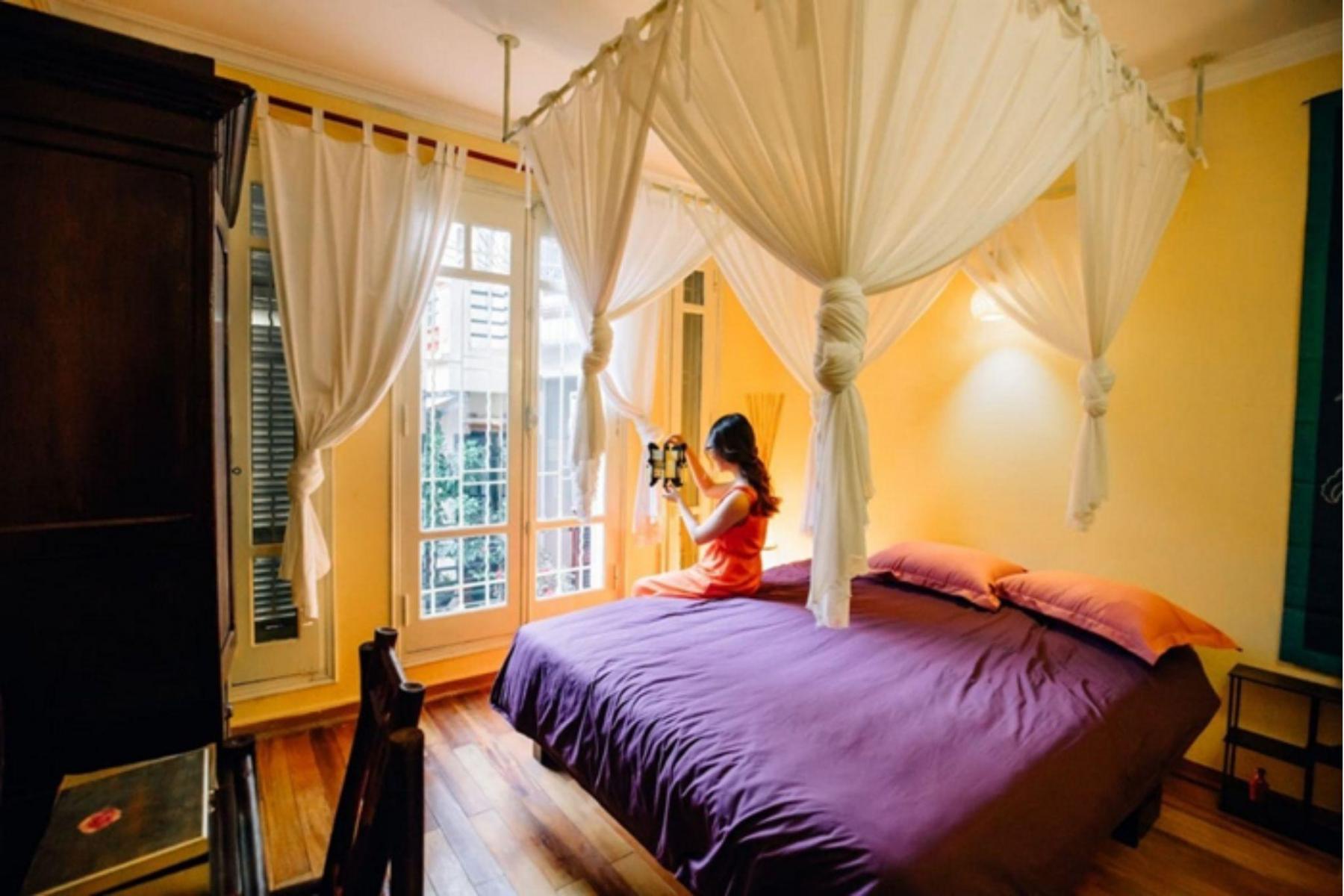 mẫu phòng homestay đẹp momento homestay