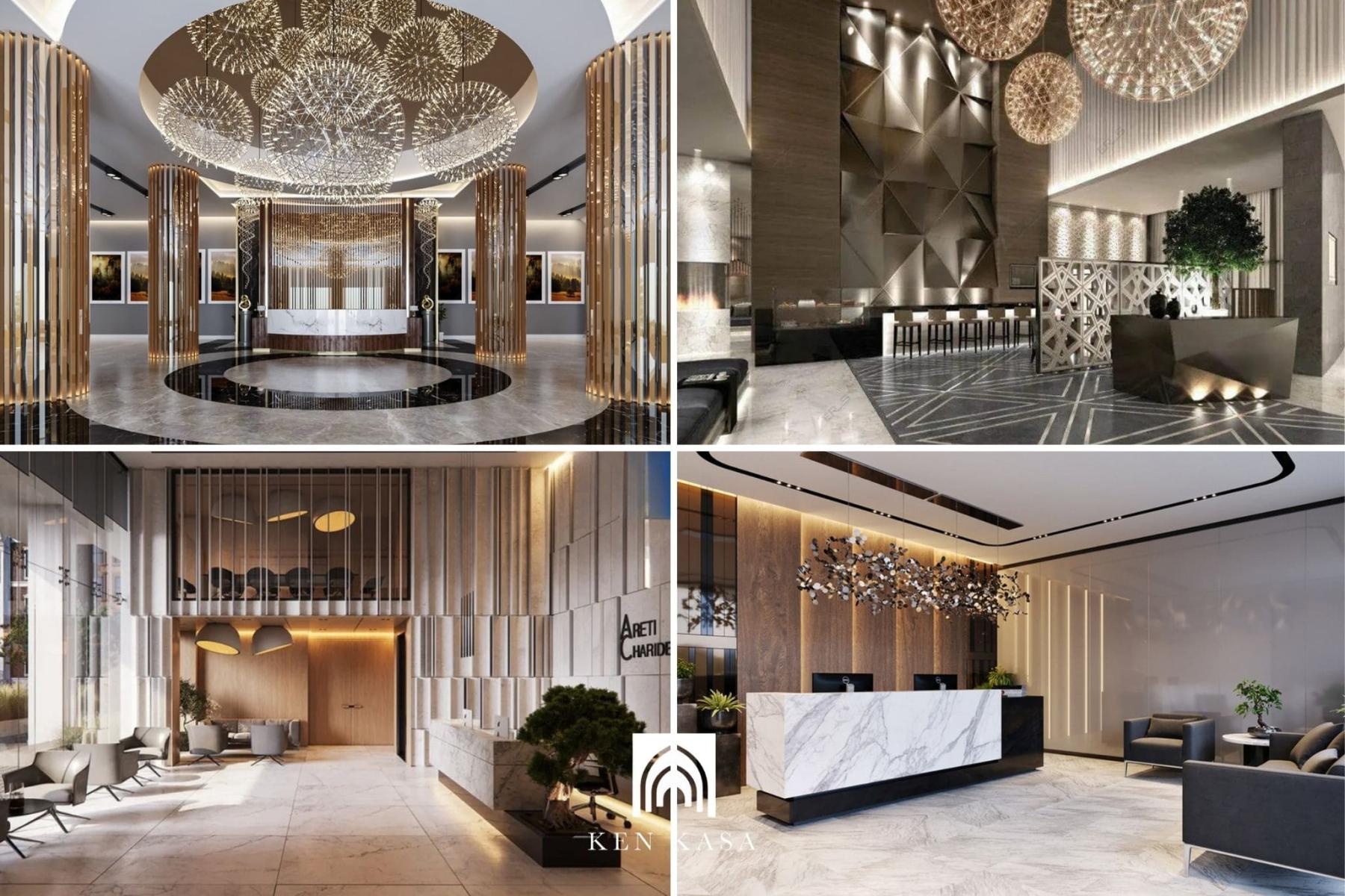 Bàn lễ tân cần được bố trí thuận mắt và dễ tiếp cận