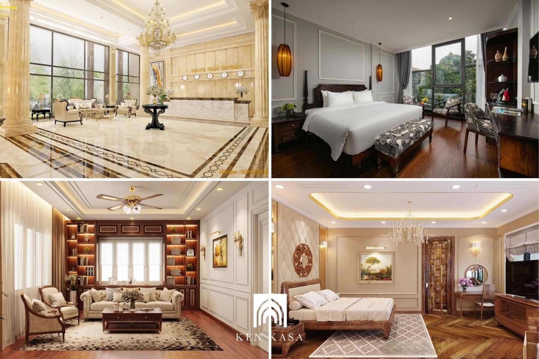 Kiến trúc sư có nhiều không gian để thiết kế nội - ngoại thất