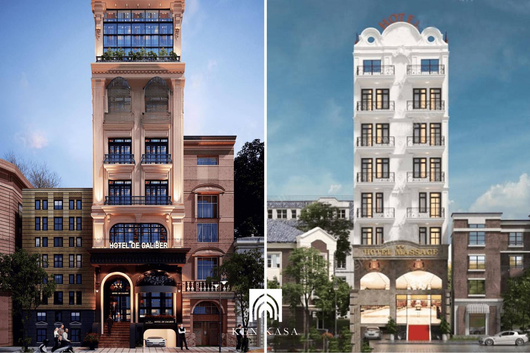 Nên lựa chọn mô hình khách sạn 6 tầng hay 7 tầng trong khu đô thị