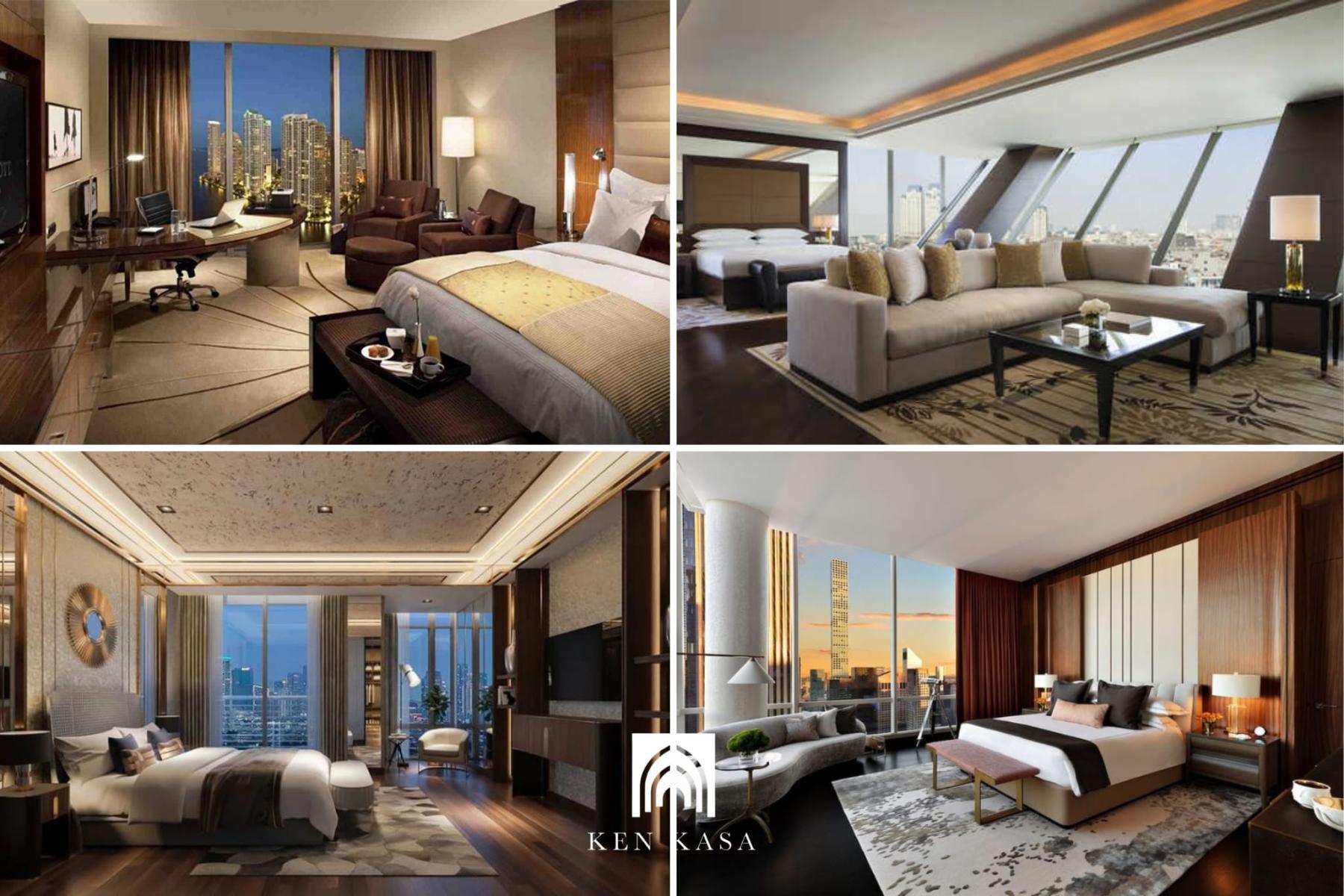 Phòng ngủ khách sạn 5 sao thể hiện đẳng cấp và trải nghiệm dịch vụ tối ưu