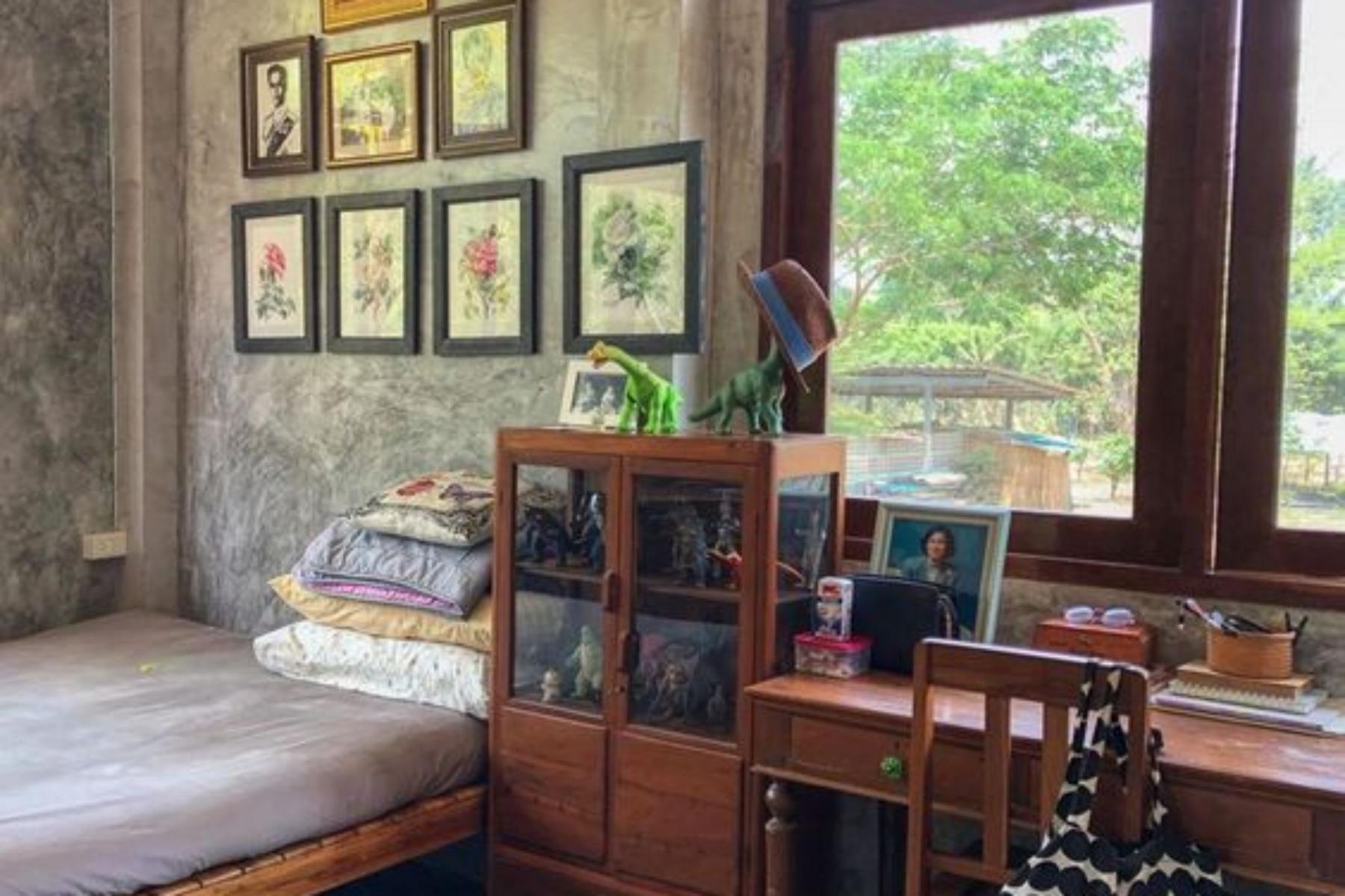 mẫu thiết kế nội thất homestay retro