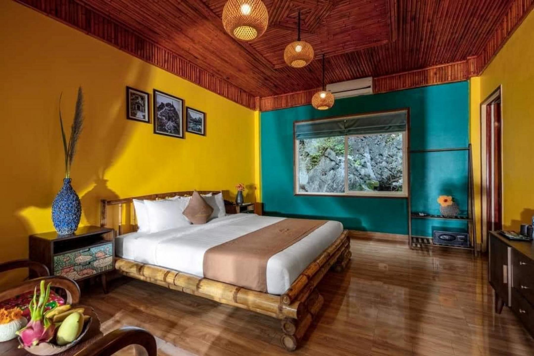 nghệ thuật thủ công của thiết kế nội thất homestay phong cách mộc mạc